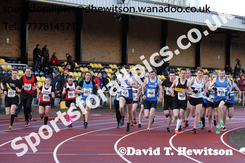 North Eastern 10000 metres Championships, Monkton Stadium, Jarrow. Photo: David T. Hewitson/Sports for All Pics
